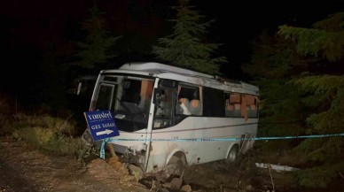 Eskişehir’de Midibüs Kazası: 14 Polis Memuru ve 1 Şoför Yaralandı