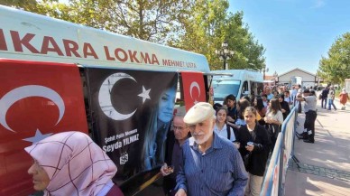 Şehit Polis Memuru Şeyda Yılmaz İçin Lokma Dağıtımı Yapıldı
