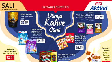 BİM,  1 Ekim 2024 Aktüel  Kataloğu yayınlandı! Kahve tutkunları için müjde!