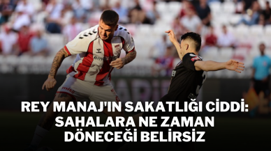 Rey Manaj'ın Sakatlığı Ciddi: Sahalara Ne Zaman Döneceği Belirsiz