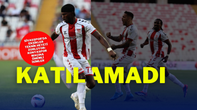 Sivasspor'da Eksikler Teknik Heyeti Zorluyor: Konyaspor Maçına Önemli İsimler Katılamadı
