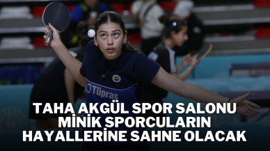 Taha Akgül Spor Salonu Minik Sporcuların Hayallerine Sahne Olacak