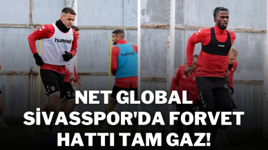 Net Global Sivasspor'da Forvet Hattı Tam Gaz!