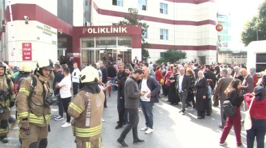 Esenyurt'ta Devlet Hastanesi'nde Yangın Paniği