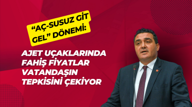 “Aç-Susuz Git Gel” Dönemi: Ajet Uçaklarında Fahiş Fiyatlar Vatandaşın Tepkisini Çekiyor