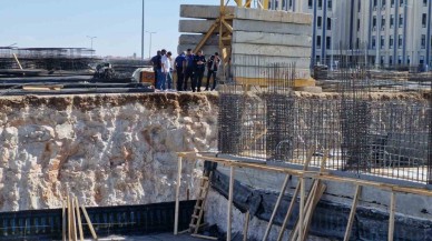 Karaman’da İnşaatta Düşen İşçi Yaralandı