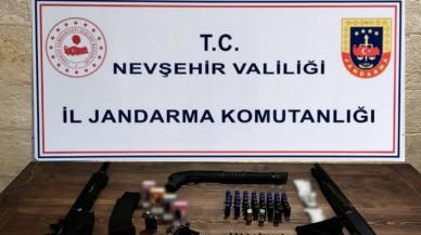 Nevşehir’de Jandarma Operasyonunda Çok Sayıda Silah ve Mühimmat Ele Geçirildi