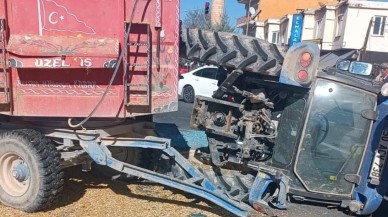 Nevşehir'de Traktör Minibüslerle Çarpıştı: Sürücü Yaralı