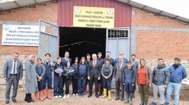 Sivas Milli Eğitim Müdürü Necati Yener,  Suşehri Sezai Karakoç Mesleki ve Teknik Anadolu Lisesi’ni Ziyaret Etti