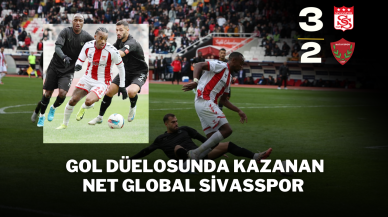 Gol Düelosunda Kazanan  Net Global Sivasspor