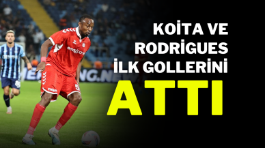 Koita ve Rodrigues İlk Gollerini Attı