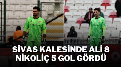 Sivas Kalesinde Ali 8 Nikoliç 5 Gol Gördü