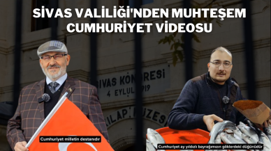 Sivas Valiliği'nden Muhteşem Cumhuriyet Videosu