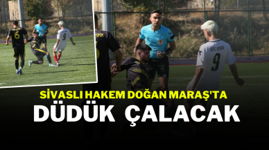 Sivaslı Hakem Doğan Maraş'ta Düdük  Çalacak