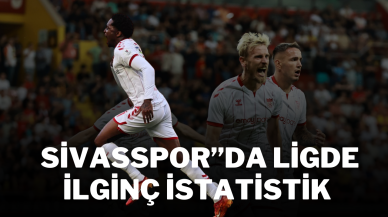 Sivasspor'da Ligde İlginç İstatistik