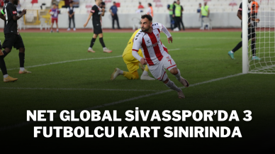 Net Global Sivasspor’da 3 Futbolcu Kart Sınırında