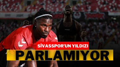 Sivasspor'un Yıldızı Parlamıyor