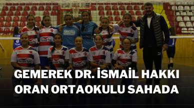 Gemerek Dr. İsmail Hakkı Oran Ortaokulu Sahada