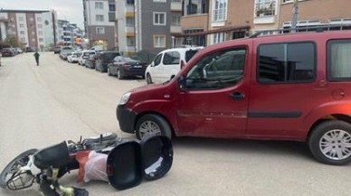 Bilecik'te Motosiklet ile Ticari Araç Çarpıştı: 1 Yaralı