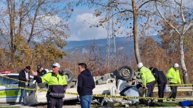 Bursa’da Kamyonet Takla Attı: 2 Kişi Hayatını Kaybetti