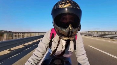 Edirne’den İstanbul’a Giden Motosiklet Sürücüsünün Unutulan Çantası Yolda Macera Yarattı