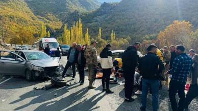 Şırnak’ta Feci Kaza: 2 Otomobil Çarpıştı,  1’i Ağır 6 Yaralı
