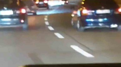Ümraniye’de Trafikte Tehlikeli Görüntüler