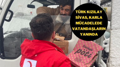 Türk Kızılay Sivas,  Karla Mücadelede Vatandaşların Yanında