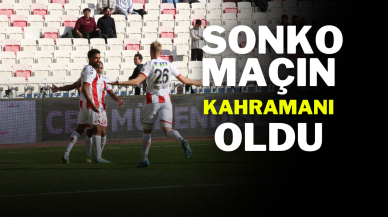 Sonko Maçın Kahramanı Oldu