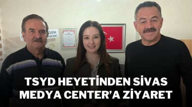 TSYD Heyetinden Sivas Medya Center’a Ziyaret