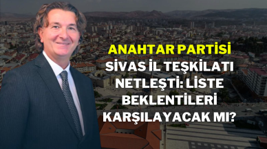Anahtar Partisi Sivas İl Teşkilatı Netleşti: Liste Beklentileri Karşılayacak mı?