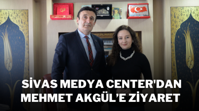 Sivas Medya Center'dan Mehmet Akgül’e Ziyaret