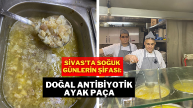 Sivas’ta Soğuk Günlerin Şifası: Doğal Antibiyotik Ayak Paça