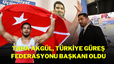 Taha Akgül,  Türkiye Güreş Federasyonu Başkanı Oldu