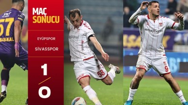 Sivasspor,  9 Kişiyle Kaybetti: Eyüpspor 1-0 Kazandı
