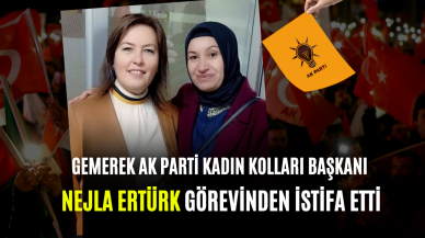 Gemerek Ak Parti Kadın Kolları Başkanı Nejla Ertürk Görevinden İstifa Etti