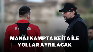 Manaj Kampta Keita İle Yollar Ayrılacak