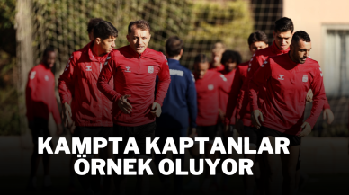 Kampta Kaptanlar Örnek Oluyor