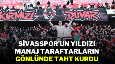 Sivasspor'un Yıldızı Manaj Taraftarların Gönlünde Taht Kurdu
