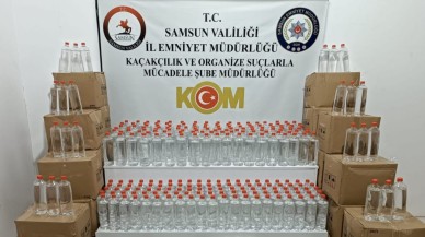 Ev Taşıma Süsüyle Kaçak Alkol Seferi Yakalandı
