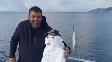 Teknede Kardan Balıkçı! Adı da "Mülayim"