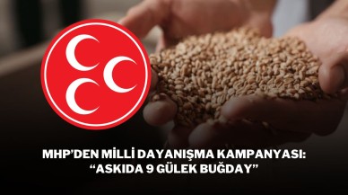 MHP’den Milli Dayanışma Kampanyası: “Askıda 9 Gülek Buğday”
