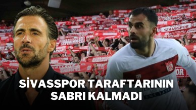 Sivasspor Taraftarının Sabrı Kalmadı