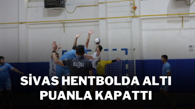 Sivas Hentbolda Altı Puanla Kapattı