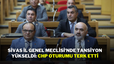 Sivas İl Genel Meclisi'nde Tansiyon Yükseldi: CHP Oturumu Terk Etti