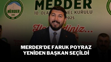 MERDER’de Faruk Poyraz Yeniden Başkan Seçildi