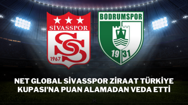 Net Global Sivasspor Ziraat Türkiye Kupası'na Puan Alamadan Veda Etti