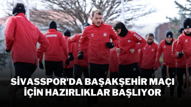 Sivasspor'da Başakşehir Maçı İçin Hazırlıklar Başlıyor