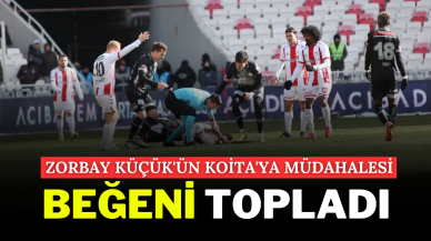Zorbay Küçük'ün Koita'ya Müdahalesi Beğeni Topladı