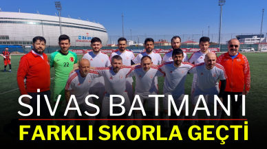 Sivas,  Batman'ı Farklı Skorla Geçti